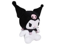 HELLO KITTY Hello Kitty Kuromi Magnetna maskota na rami, pliš, mehka igrača 16 cm 