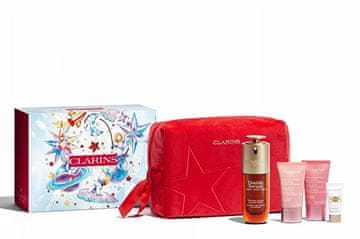 Clarins Darilni set z dvojnim serumom in multiaktivnim naborom