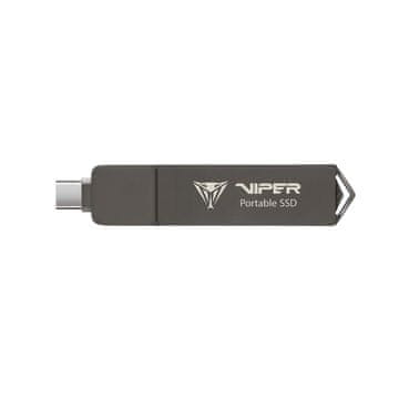 Patriot VIPER PVP30/2TB/SSD/External/Black/3R