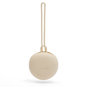 NEW BABY Silikonska prevleka za dudo Beige