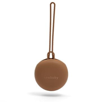 NEW BABY Silikonski pokrov za dudo Brown