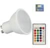 V-TAC LED sijalka GU10 4,8W 420lm 110° SMD RGB+3000K zatemnilna 