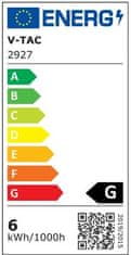 V-TAC LED sijalka GU10 4,8W 420lm 110° SMD RGB+3000K zatemnilna 
