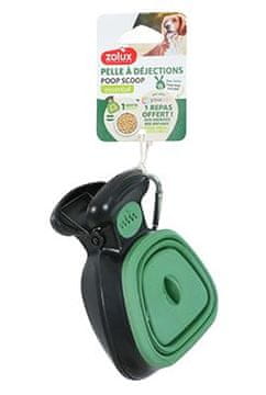 Zbiralnik za iztrebke z vrečkami zelen YC Zolux