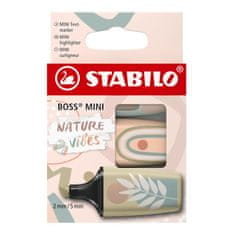 Stabilo Svetlomer BOSS MINI Naturevibes - set 3