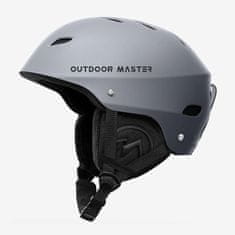 Outdoor master Smučarska čelada Kelvin, Grey, M