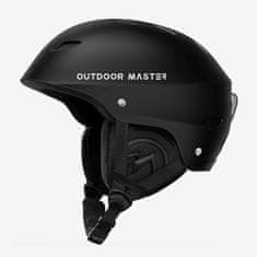 Outdoor master Smučarska čelada Kelvin, Black, S