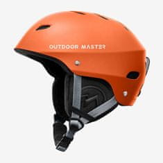 Outdoor master Smučarska čelada Kelvin, Orange, S