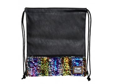 Hash Luksuzna torbica za hrbet HASH, zlati cekini, HS-139, 507019024