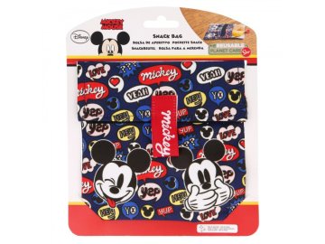 Stor Tekstilna vrečka za malico MICKEY MOUSE Snack, 41005