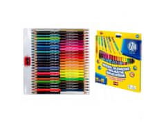 Astra Astra obojestranski trikotni barvice 24 kosov/48 barv (zlata+srebrna), 312023905