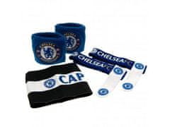 FOREVER COLLECTIBLES Komplet dodatkov CHELSEA F.C. (2x potni trak, kapetanski trak, 2x držalo za blazinice)