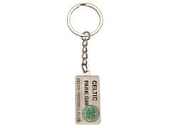FOREVER COLLECTIBLES Kovinski obesek za ključe CELTIC F.C. Obesek za ključe z znakom ulice