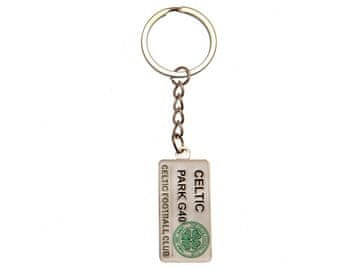 FOREVER COLLECTIBLES Kovinski obesek za ključe CELTIC F.C. Obesek za ključe z znakom ulice
