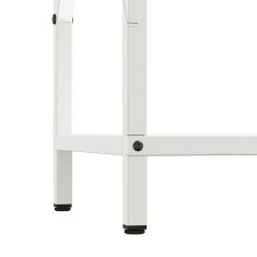 Vidaxl Stojalo za drva White 34x25x70 cm Hladno valjano jeklo