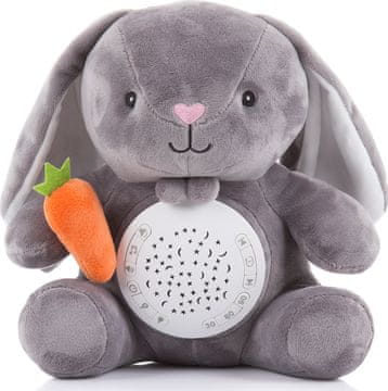 Chipolino Plišasti zajec s projektorjem in glasbo