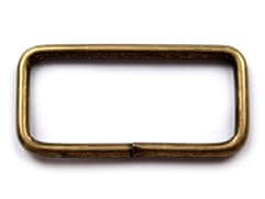 Obloga / nipelj širine 39 mm - stara medenina (50 kosov)