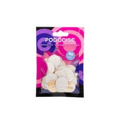 STALEKS Nadomestni brusni papir za disk za pedikuro Pro M grobo 80 (bele polnilne blazinice za disk za pedikuro) 50 kosov