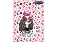 Astra ASTRAPAP, A5 zvezek z linijami (9 mm), 32 listov, mešanica vzorcev, 102021006