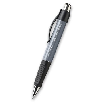 Faber-Castell Pisalo Grip Plus Ball 1407, M - sivo