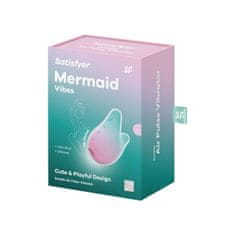 Satisfyer Vibracijski stimulator Satisfyer - Mermaid Vibes, zeleno/roza
