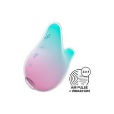 Satisfyer Vibracijski stimulator Satisfyer - Mermaid Vibes, zeleno/roza