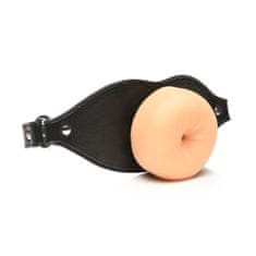 Master Series Gag z odprtino anusa Master Series, bež