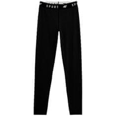 4F Hlače obutev za trening črna 165 - 168 cm/S Legginsy Damskie