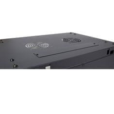 Inter-tech SMA-6409 19" 9U 600x450 črna zidna komunikacijska omara