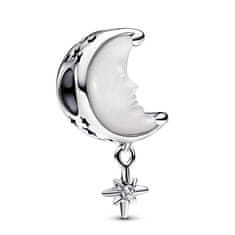 Pandora Srebrna perla Moon and North Moments 793594C01