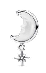 Pandora Srebrna perla Moon and North Moments 793594C01