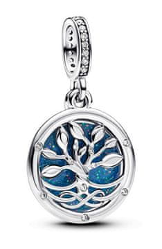 Pandora Dvojni srebrni obesek Moments Infinity Tree 793599C01