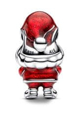 Pandora Srebrna perla Playful Santa Moments 793593C01