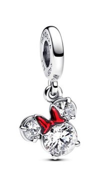 Pandora Srebrni obesek Minnie Mouse Disney Moments 793533C01