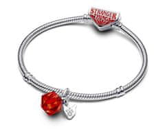 Pandora Srebrni obesek Stranger Things Hellfire Club Cube 793564C01