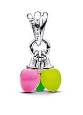 Pandora Srebrn obesek RUN Stranger Things Glow in the Dark 793568C01