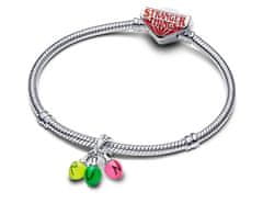 Pandora Srebrn obesek RUN Stranger Things Glow in the Dark 793568C01