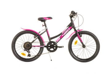 Dino bikes Dino otroško športno kolo 20", roza-črno