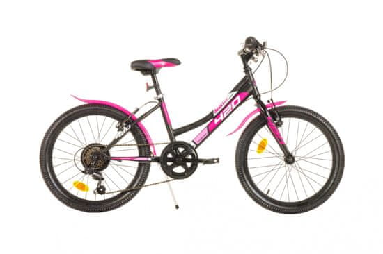 Dino bikes Dino otroško športno kolo 20", roza-črno