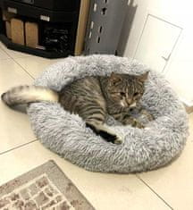 Korbi Ležišče za psa ali mačko, 50 cm, Sivo