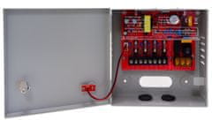 XtendLan Napajalnik 12-14V DC, nastavljiv, 4 priključki, skupaj 3A, 36/40W, varovalke, škatla