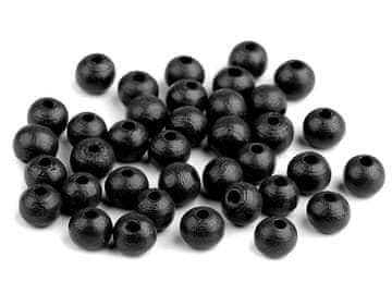 Lesene kroglice Ø8 mm - črne (500 g)