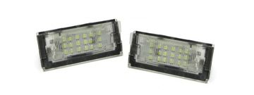 Mstyling LED osvetlitev registrske tablice z ohišjem BMW E46 Coupe