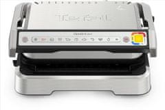 Tefal Optigrill Inox 2v1 kontaktni žar + klešče (GC773D30)