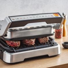 Tefal Optigrill Inox 2v1 kontaktni žar + klešče (GC773D30)