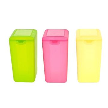 Bentom Pravokotna škatla iz visoke plastike z zapiranjem s sponko 1,6 l, TRA