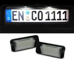 Mstyling LED osvetlitev registrske tablice z ohišjem BMW E36