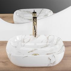 REA Belinda Aiax Shiny countertop umivalnik