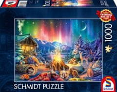 Schmidt Puzzle Romantika ob ognju in pod zvezdami 1000 kosov
