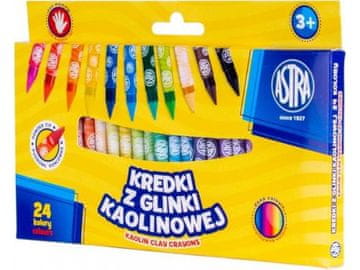 Astra ASTRA Otroški kaolinski svinčniki za barvanje, komplet 24 kosov, 316121006